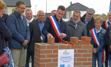 Pose de Première Pierre à Billy-Berclau