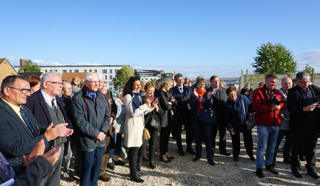 PasdeCalais habitat Liévin Pose de 1re Pierre de la résidence Victoria Bajeux PasdeCalais habitat Liévin Pose de 1re Pierre de la résidence Victoria Bajeux