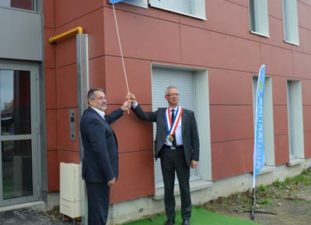 Inauguration de la résidence La Clé des champs à Lestrem