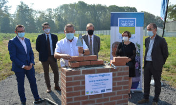 TILLOY-LES-MOFFLAINES – La première pierre d’une résidence de 26 logements a été posée ce mercredi 16 septembre