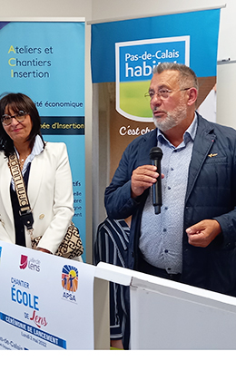 Une nouvelle aventure professionnelle commence pour 8 locataires des quartiers Sellier et Grande Résidence à Lens !