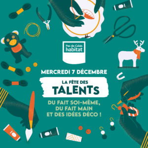 Les locataires de Pas-de-Calais habitat s’exposent à la Fête des Talents