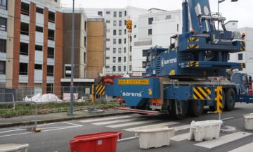 Les dernières démolitions à la résidence Saint-Michel à Arras