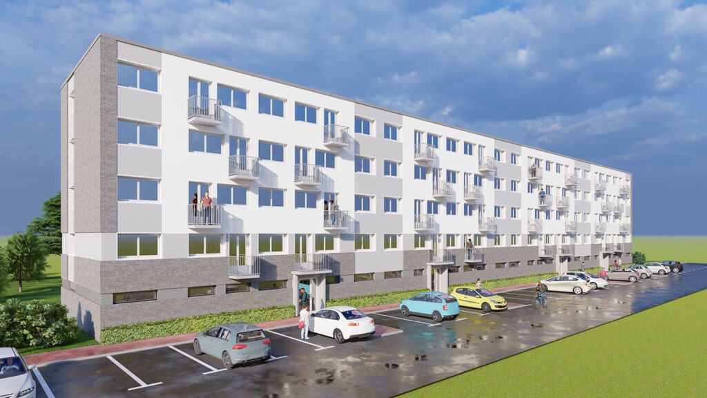 La rénovation des bâtiments de la résidence maréchal Leclerc à St-Martin-Boulogne