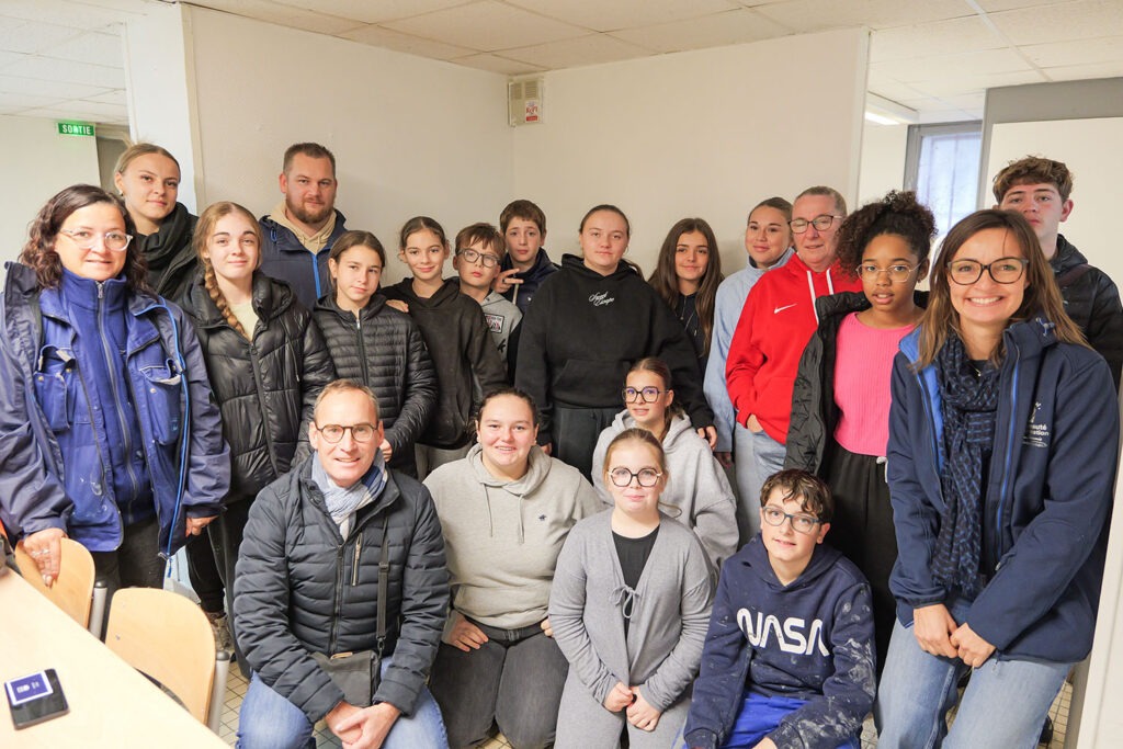 Des jeunes s'engagent pour le vivre-ensemble à Saint-Étienne-au-Mont